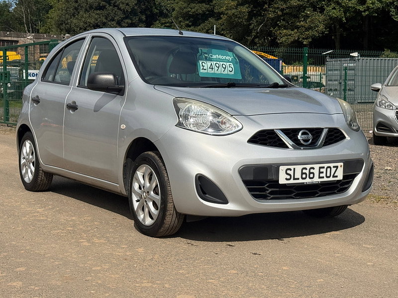 Nissan Micra 1.2 Vibe Hatchback 5dr Petrol Manual Euro 6 (80 ps)