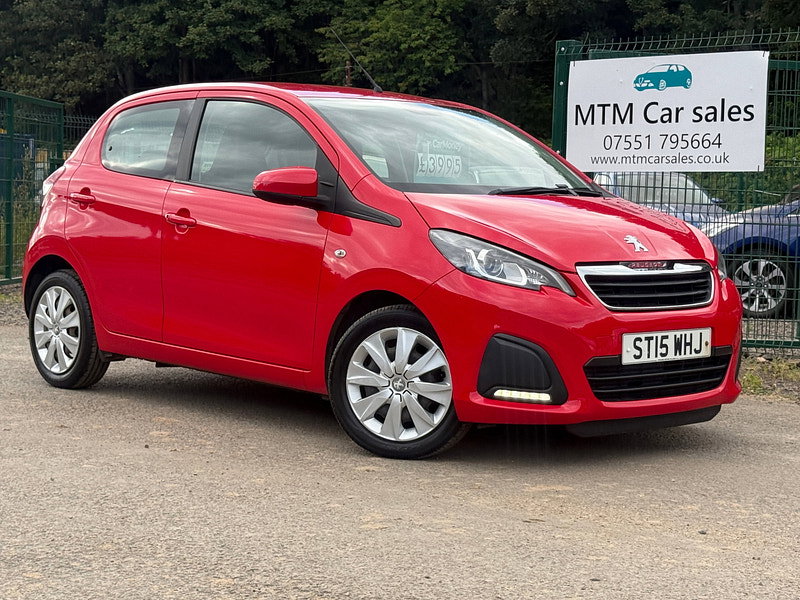Peugeot 108 1.0 Active Hatchback 5dr Petrol Manual Euro 6 (68 ps)