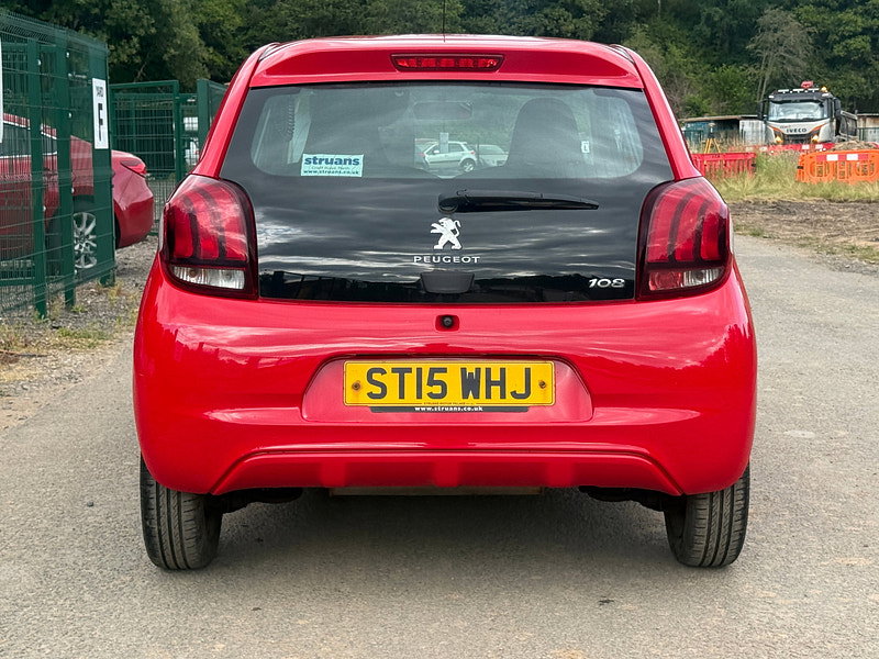 Peugeot 108 1.0 Active Hatchback 5dr Petrol Manual Euro 6 (68 ps)