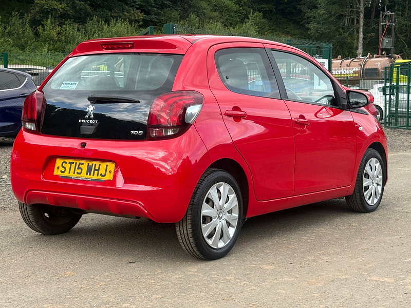Peugeot 108 1.0 Active Hatchback 5dr Petrol Manual Euro 6 (68 ps)