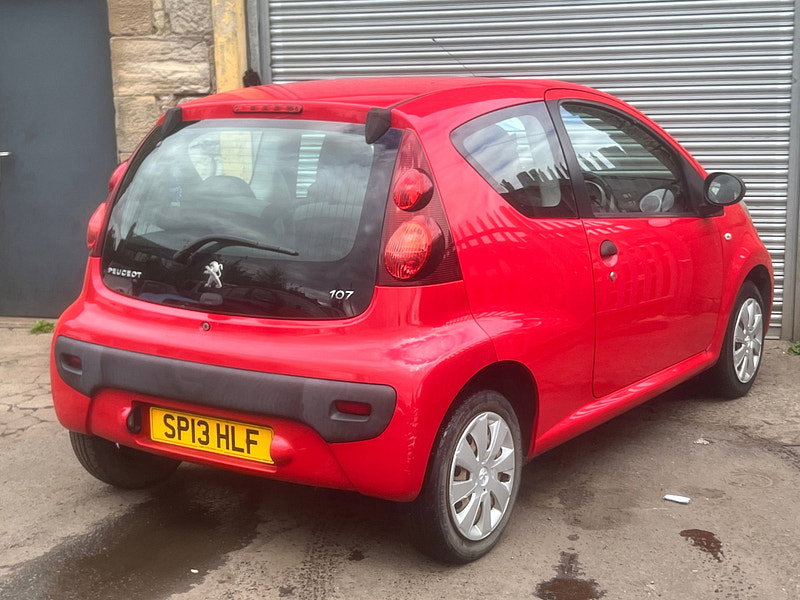 Peugeot 107 1.0 12V Access Hatchback 3dr Petrol Manual Euro 5 (68 ps)