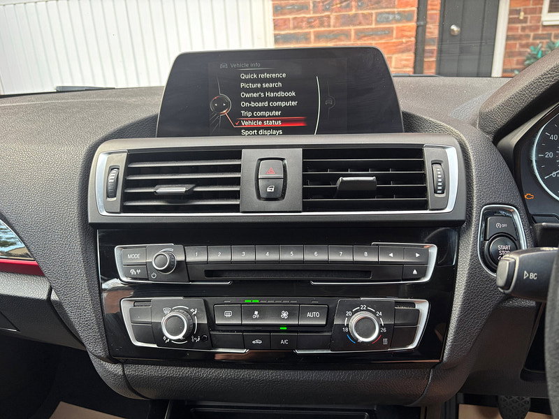 BMW 1 Series 2.0 118d Sport Hatchback 5dr Diesel Manual Euro 6 (s/s) (150 ps)