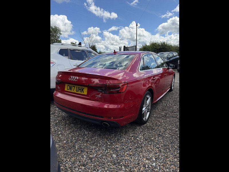 Audi A4 2.0 TFSI S line Saloon 4dr Petrol Manual Euro 6 (s/s) (190 ps)