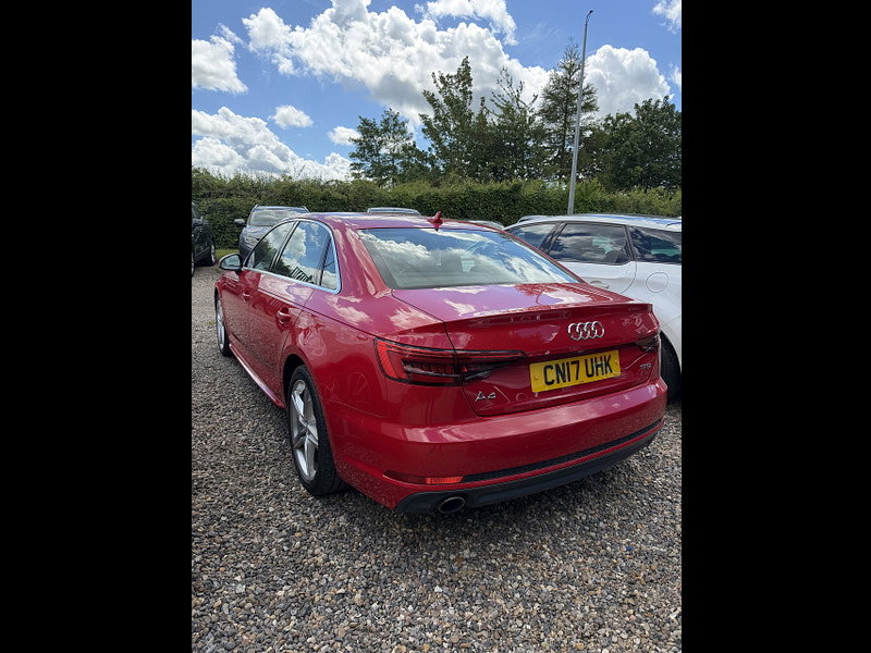 Audi A4 2.0 TFSI S line Saloon 4dr Petrol Manual Euro 6 (s/s) (190 ps)