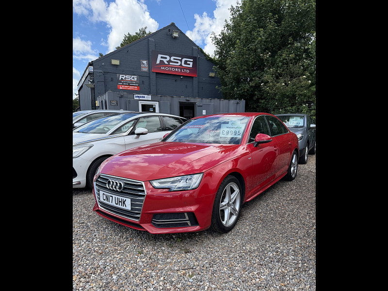Audi A4 2.0 TFSI S line Saloon 4dr Petrol Manual Euro 6 (s/s) (190 ps)