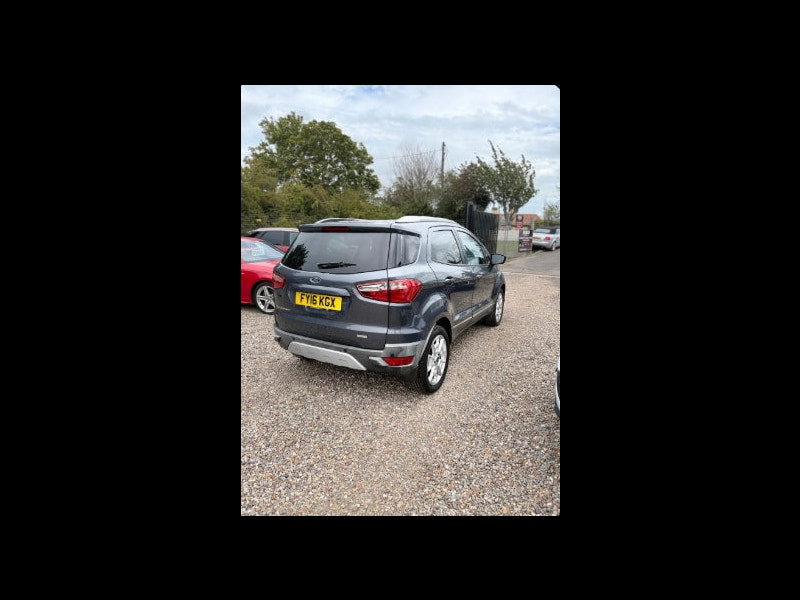 Ford EcoSport 1.0T EcoBoost Titanium SUV 5dr Petrol Manual 2WD Euro 5 (s/s) (125 ps)