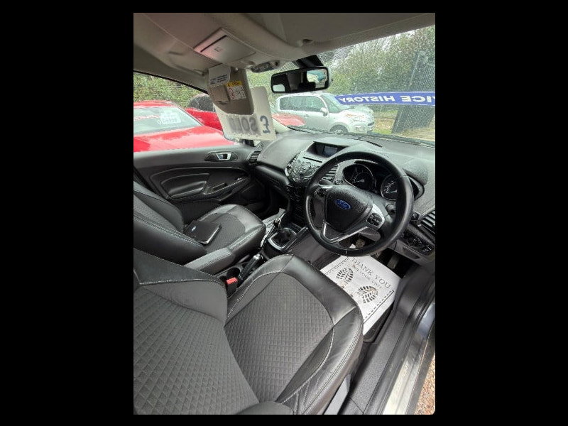 Ford EcoSport 1.0T EcoBoost Titanium SUV 5dr Petrol Manual 2WD Euro 5 (s/s) (125 ps)