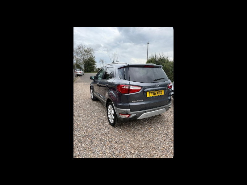 Ford EcoSport 1.0T EcoBoost Titanium SUV 5dr Petrol Manual 2WD Euro 5 (s/s) (125 ps)