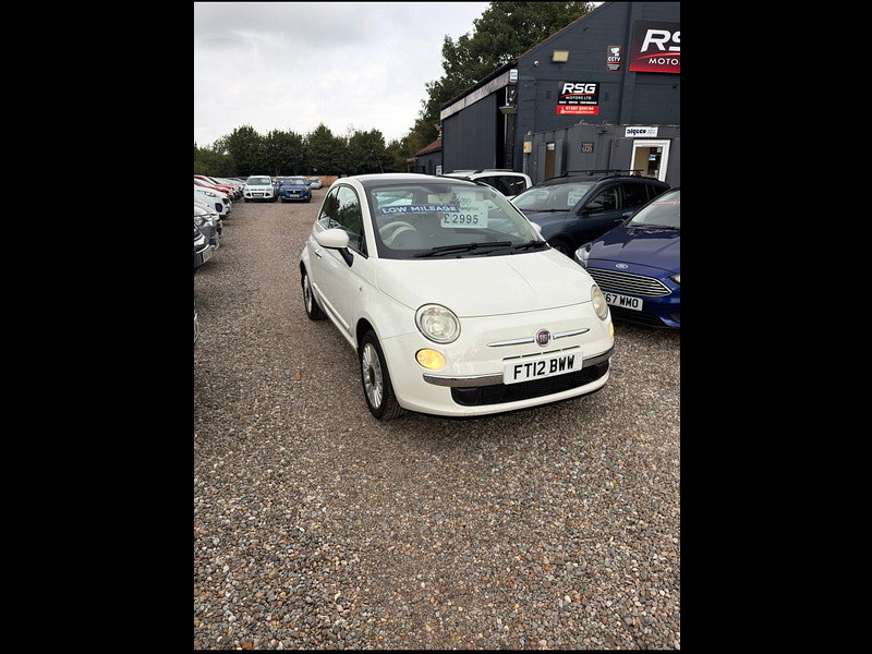 Fiat 500 1.2 Lounge Hatchback 3dr Petrol Manual Euro 5 (s/s) (69 bhp)