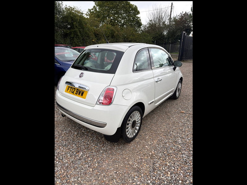 Fiat 500 1.2 Lounge Hatchback 3dr Petrol Manual Euro 5 (s/s) (69 bhp)