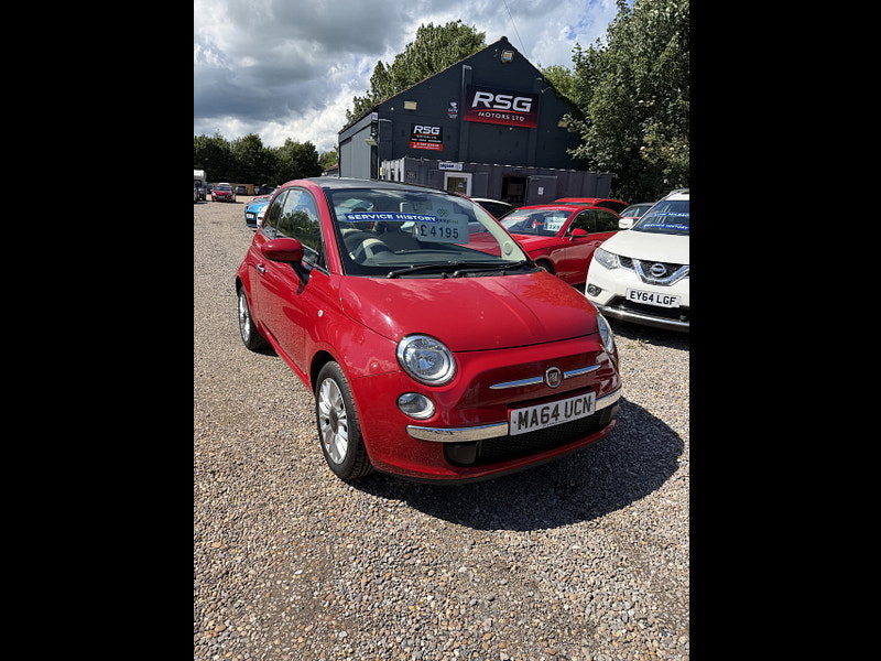Fiat 500 1.2 Lounge Hatchback 3dr Petrol Manual Euro 6 (s/s) (69 bhp)