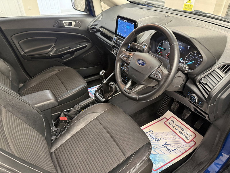 Ford EcoSport 1.0T EcoBoost Titanium SUV 5dr Petrol Manual Euro 6 (s/s) (100 ps)