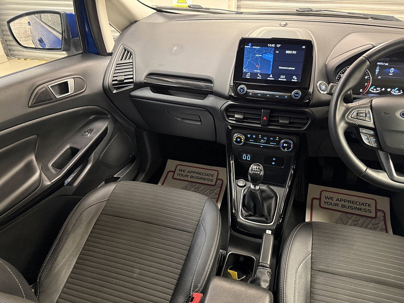 Ford EcoSport 1.0T EcoBoost Titanium SUV 5dr Petrol Manual Euro 6 (s/s) (100 ps)