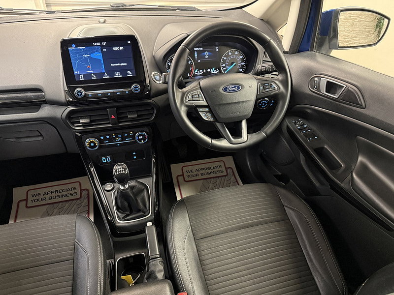 Ford EcoSport 1.0T EcoBoost Titanium SUV 5dr Petrol Manual Euro 6 (s/s) (100 ps)