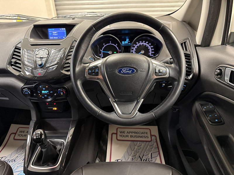 Ford EcoSport 1.5 TDCi Titanium SUV 5dr Diesel Manual 2WD Euro 6 (95 ps)