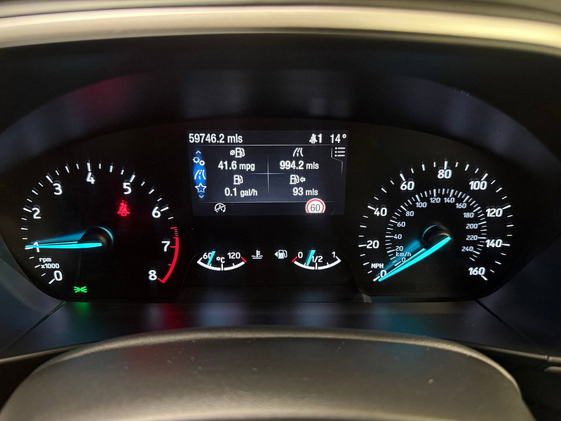 Ford Focus 1.0T EcoBoost Zetec Hatchback 5dr Petrol Manual Euro 6 (s/s) (125 ps)
