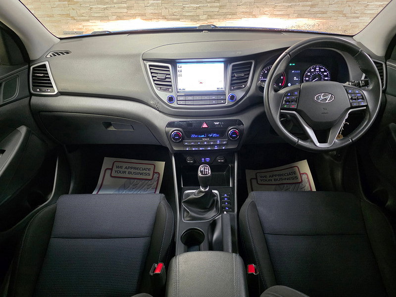 Hyundai Tucson 1.7 CRDi Blue Drive SE Nav SUV 5dr Diesel Manual Euro 6 (s/s) (116 ps)