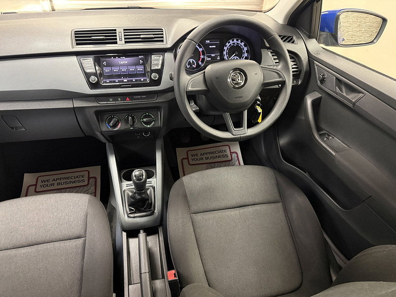 Skoda Fabia 1.0 S Hatchback 5dr Petrol Manual Euro 6 (s/s) (60 ps)