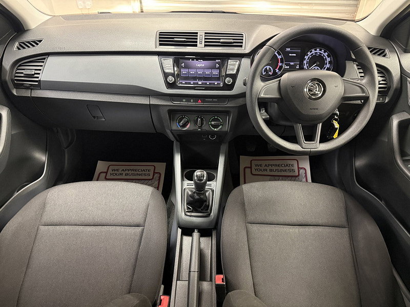 Skoda Fabia 1.0 S Hatchback 5dr Petrol Manual Euro 6 (s/s) (60 ps)