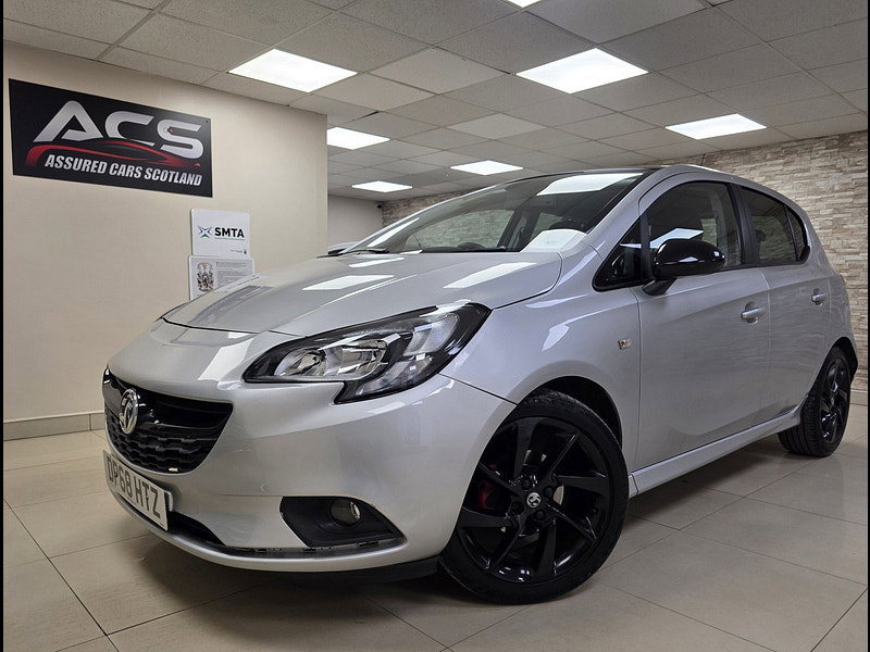 Vauxhall Corsa 1.4i ecoTEC SRi VX Line Nav Black Hatchback 5dr Petrol Manual Euro 6 (90 ps)