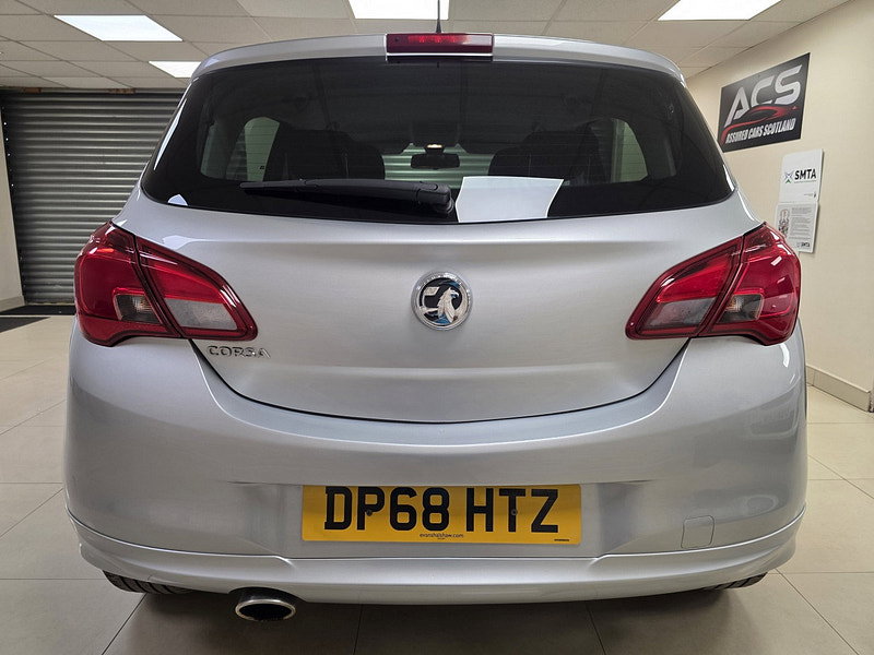 Vauxhall Corsa 1.4i ecoTEC SRi VX Line Nav Black Hatchback 5dr Petrol Manual Euro 6 (90 ps)