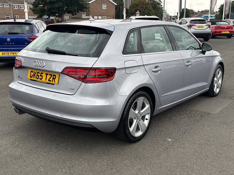 Audi A3 2.0 TDI Sport Sportback 5dr Diesel S Tronic Euro 6 (s/s) (150 ps)