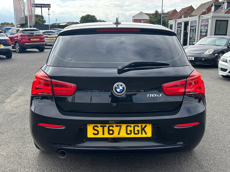 BMW 1 Series 2.0 118d Sport Hatchback 5dr Diesel Manual Euro 6 (s/s) (150 ps)