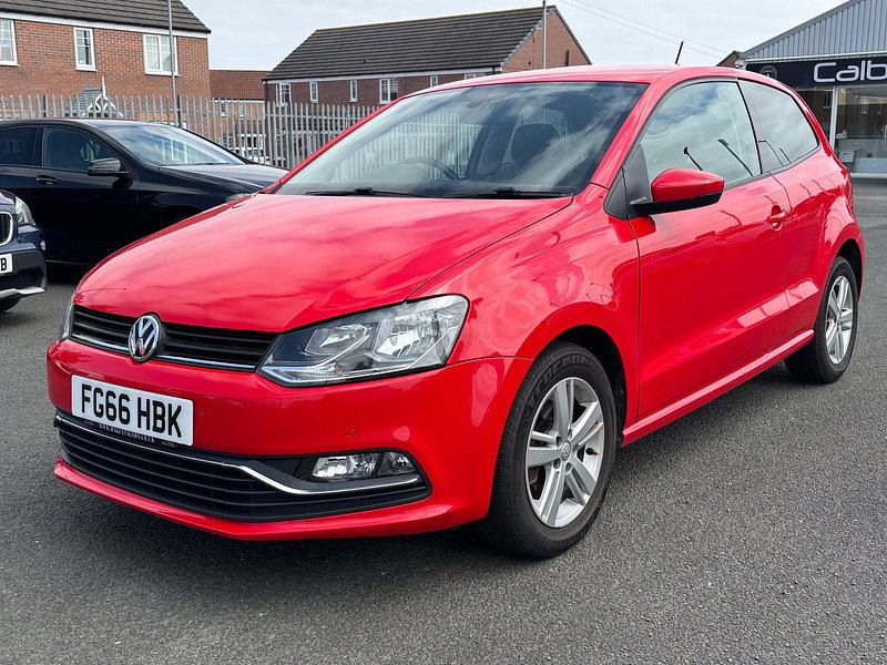 Volkswagen Polo 1.0 BlueMotion Tech Match Hatchback 3dr Petrol Manual Euro 6 (s/s) (60 ps)