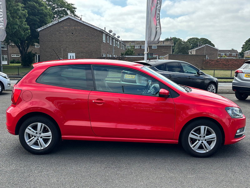 Volkswagen Polo 1.0 BlueMotion Tech Match Hatchback 3dr Petrol Manual Euro 6 (s/s) (60 ps)