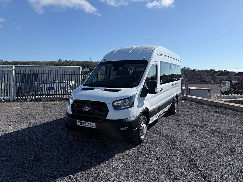 Ford Transit 2.0 460 EcoBlue Trend Minibus Double Cab 5dr Diesel Manual RWD L4 H3 Euro 6 (s/s) (17 Seat, DRW) (130 ps)
