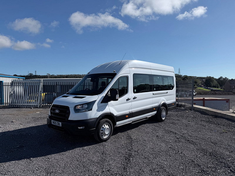 Ford Transit 2.0 460 EcoBlue Trend Minibus Double Cab 5dr Diesel Manual RWD L4 H3 Euro 6 (s/s) (17 Seat, DRW) (130 ps)