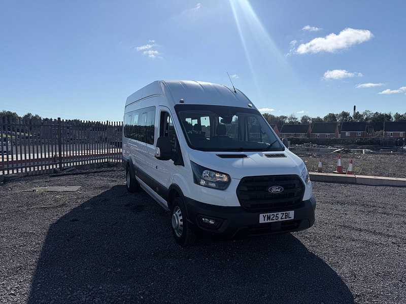 Ford Transit 2.0 460 EcoBlue Trend Minibus Double Cab 5dr Diesel Manual RWD L4 H3 Euro 6 (s/s) (17 Seat, DRW) (130 ps)