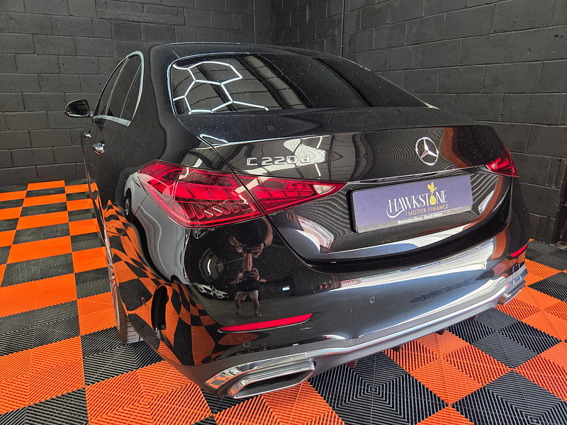 Mercedes-Benz C Class 2.0 C220dh MHEV AMG Line (Premium) Saloon 4dr Diesel Hybrid G-Tronic+ Euro 6 (s/s) (220 ps)