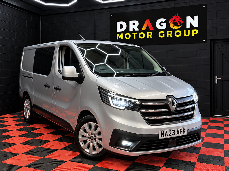 Renault Trafic 2.0 dCi Blue LL30 Sport Crew Van Double Cab 6dr Diesel Manual L2 H1 Euro 6 (s/s) (150 ps)