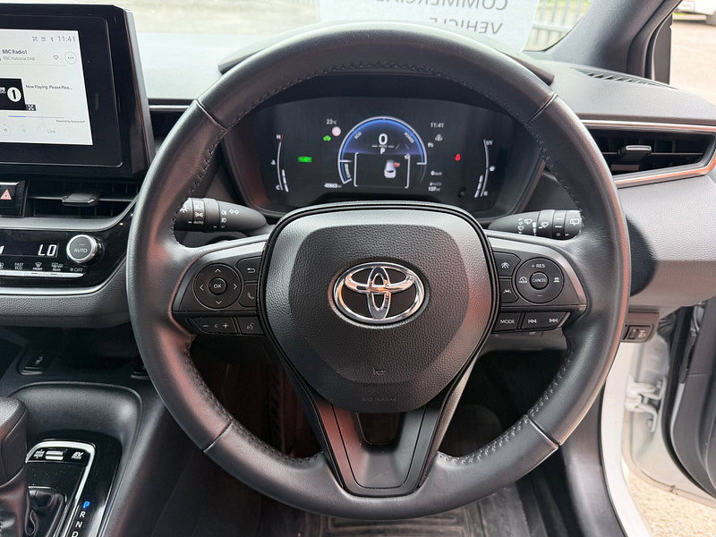 Toyota Corolla 1.8 VVT-h Car Derived Van 5dr Petrol Hybrid CVT Euro 6 (s/s) (140 ps)