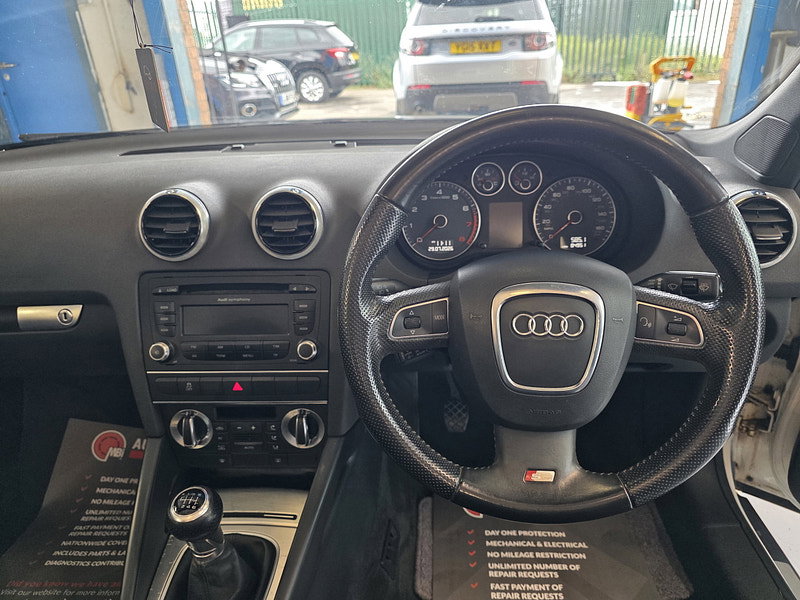 Audi A3 Cabriolet 1.8 TFSI S line Convertible 2dr Petrol Manual Euro 4 (160 ps)