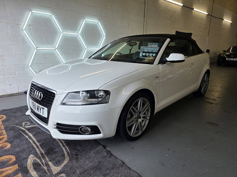 Audi A3 Cabriolet 1.8 TFSI S line Convertible 2dr Petrol Manual Euro 4 (160 ps)