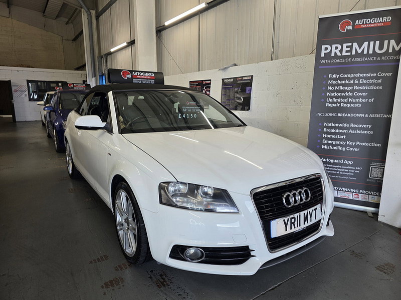 Audi A3 Cabriolet 1.8 TFSI S line Convertible 2dr Petrol Manual Euro 4 (160 ps)