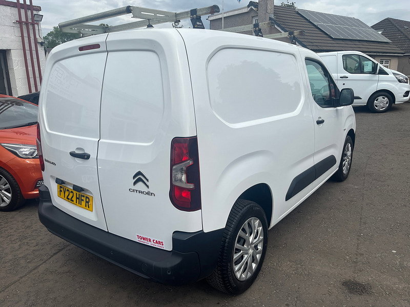 Citroen Berlingo 1.5 BlueHDi 1000 Enterprise M Pro Panel Van 5dr Diesel Manual SWB Euro 6 (s/s) (100 ps)
