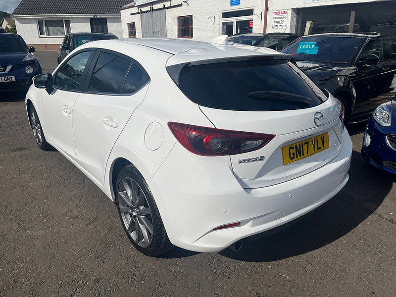 Mazda Mazda3 2.0 SKYACTIV-G Sport Nav Hatchback 5dr Petrol Auto Euro 6 (s/s) (121 ps)