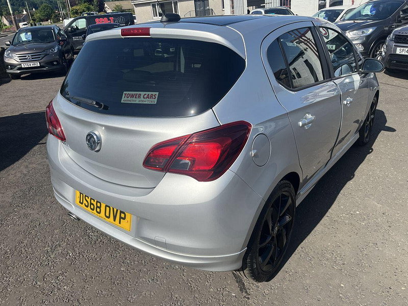 Vauxhall Corsa 1.4i ecoTEC SRi VX Line Nav Black Hatchback 5dr Petrol Manual Euro 6 (90 ps)