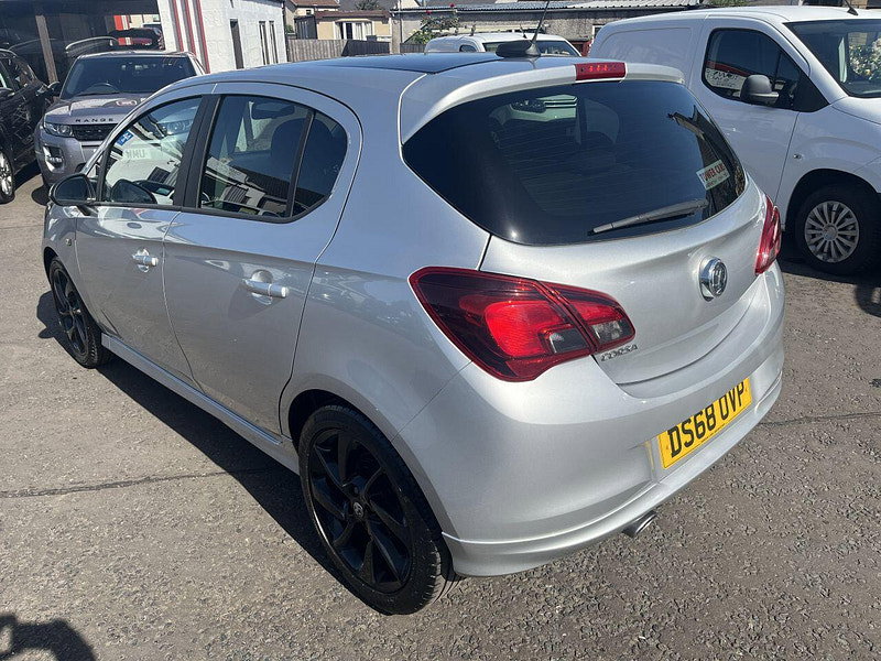 Vauxhall Corsa 1.4i ecoTEC SRi VX Line Nav Black Hatchback 5dr Petrol Manual Euro 6 (90 ps)