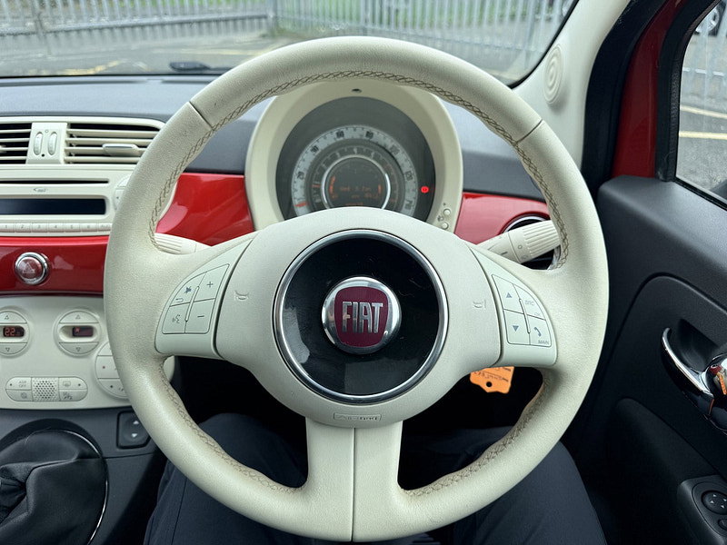 Fiat 500 1.2 ECO Lounge Hatchback 3dr Petrol Manual Euro 6 (s/s) (69 bhp)