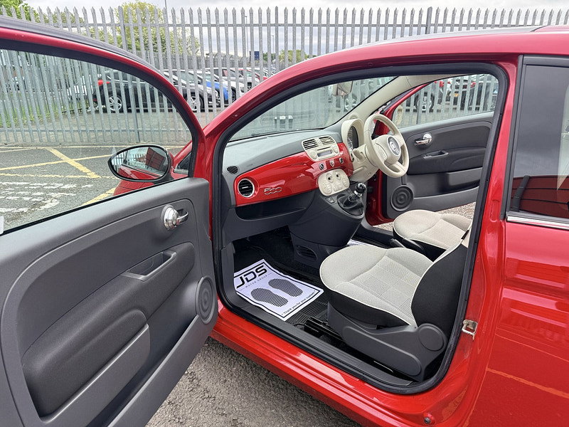 Fiat 500 1.2 ECO Lounge Hatchback 3dr Petrol Manual Euro 6 (s/s) (69 bhp)