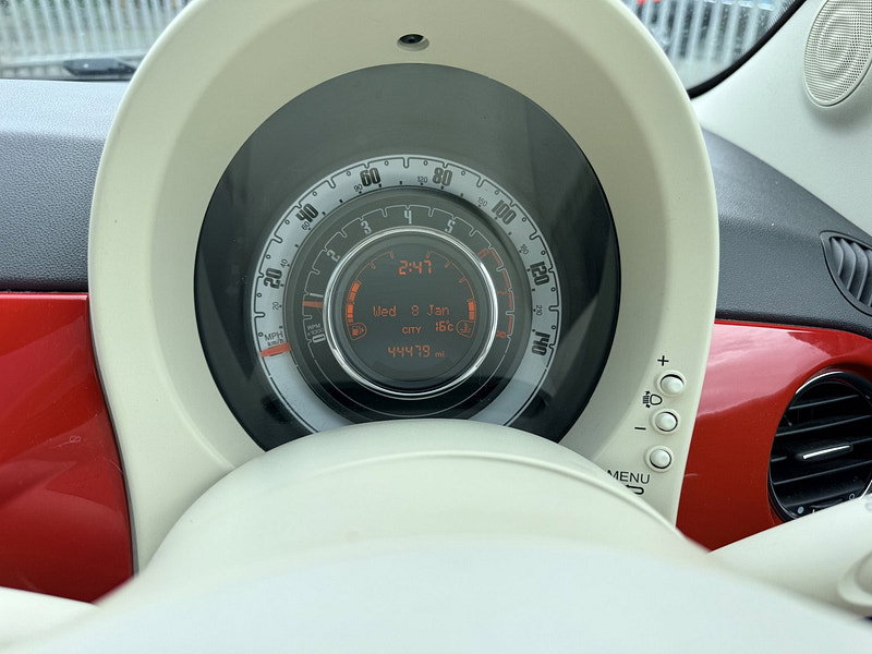 Fiat 500 1.2 ECO Lounge Hatchback 3dr Petrol Manual Euro 6 (s/s) (69 bhp)