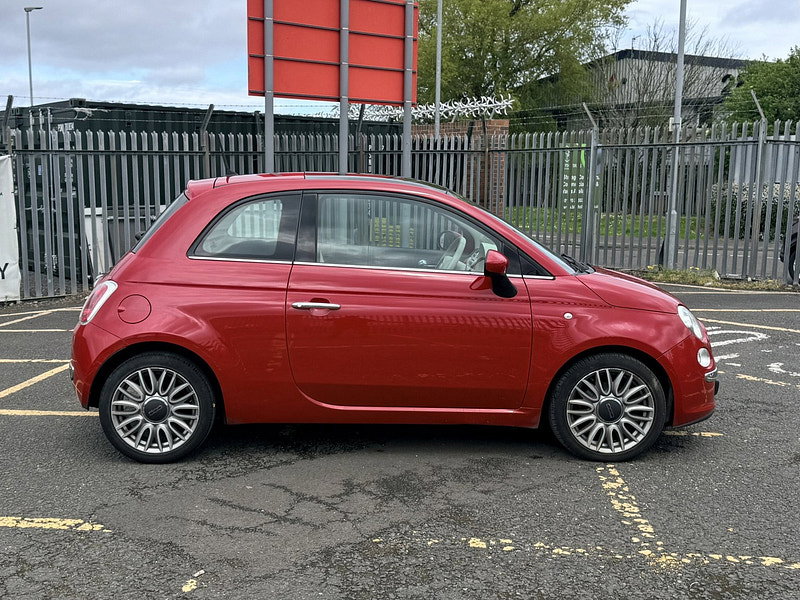 Fiat 500 1.2 ECO Lounge Hatchback 3dr Petrol Manual Euro 6 (s/s) (69 bhp)