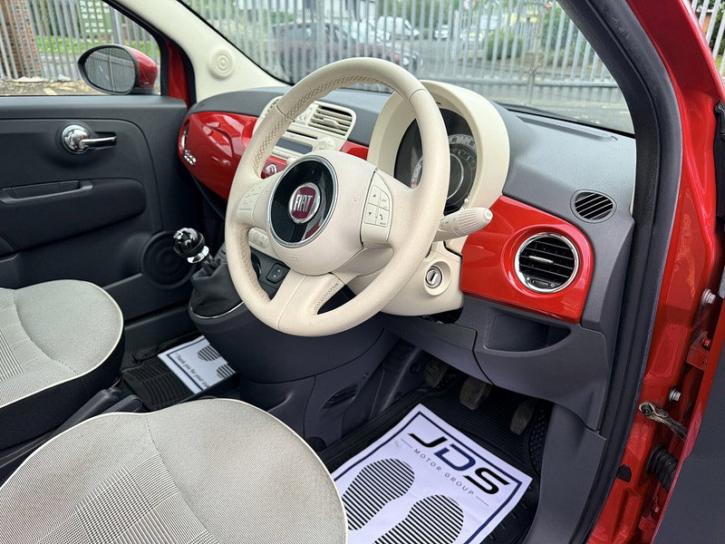 Fiat 500 1.2 ECO Lounge Hatchback 3dr Petrol Manual Euro 6 (s/s) (69 bhp)