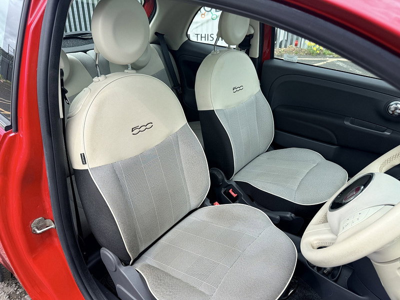 Fiat 500 1.2 ECO Lounge Hatchback 3dr Petrol Manual Euro 6 (s/s) (69 bhp)