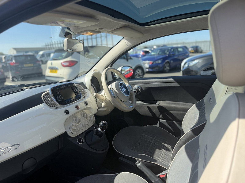 Fiat 500 1.2 Lounge Hatchback 3dr Petrol Manual Euro 6 (s/s) (69 bhp)