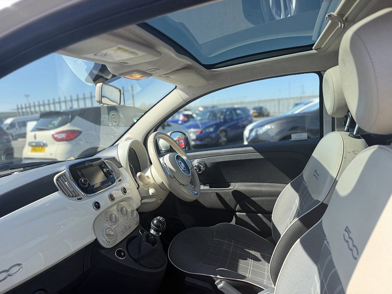 Fiat 500 1.2 Lounge Hatchback 3dr Petrol Manual Euro 6 (s/s) (69 bhp)